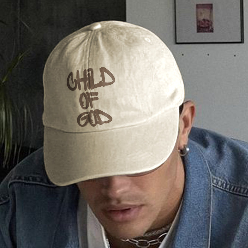 100% Cotton™️ Child Of God Print Cap