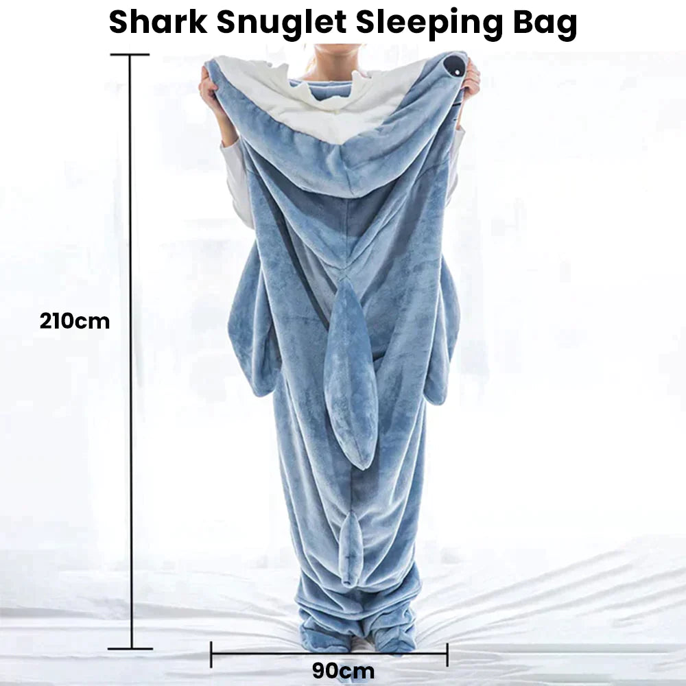 Knight Shark Blanket Hoodie - Onesize Fits All