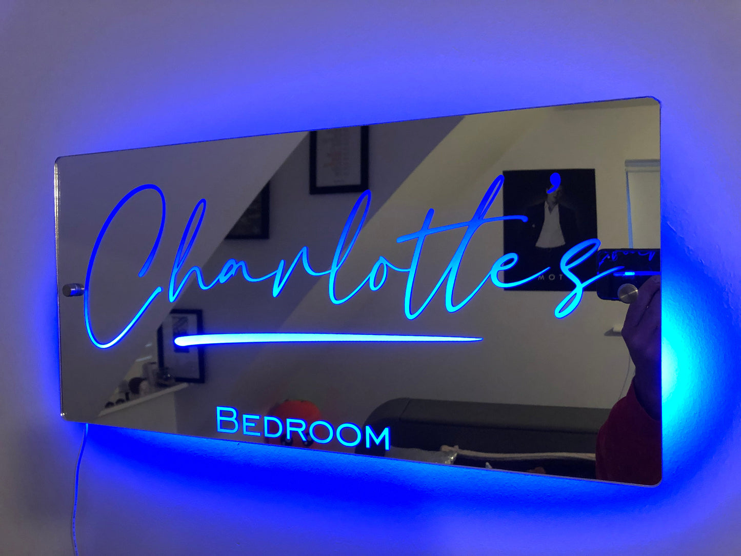 Mirror Crafted Personalized Name Mirror - Light Up Mirror