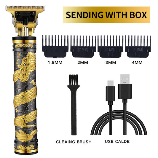 Black Gold Flying Dragon - Barber Knight Professional Hair Trimmer