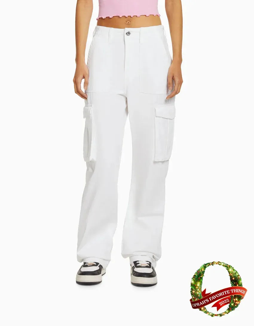 Adjustable Straight Fit Cargo Pants