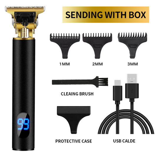 Black LCD - Barber Knight Professional Hair Trimmer