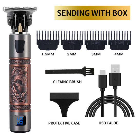 Dragon LCD Style A- Barber Knight Professional Hair Trimmer