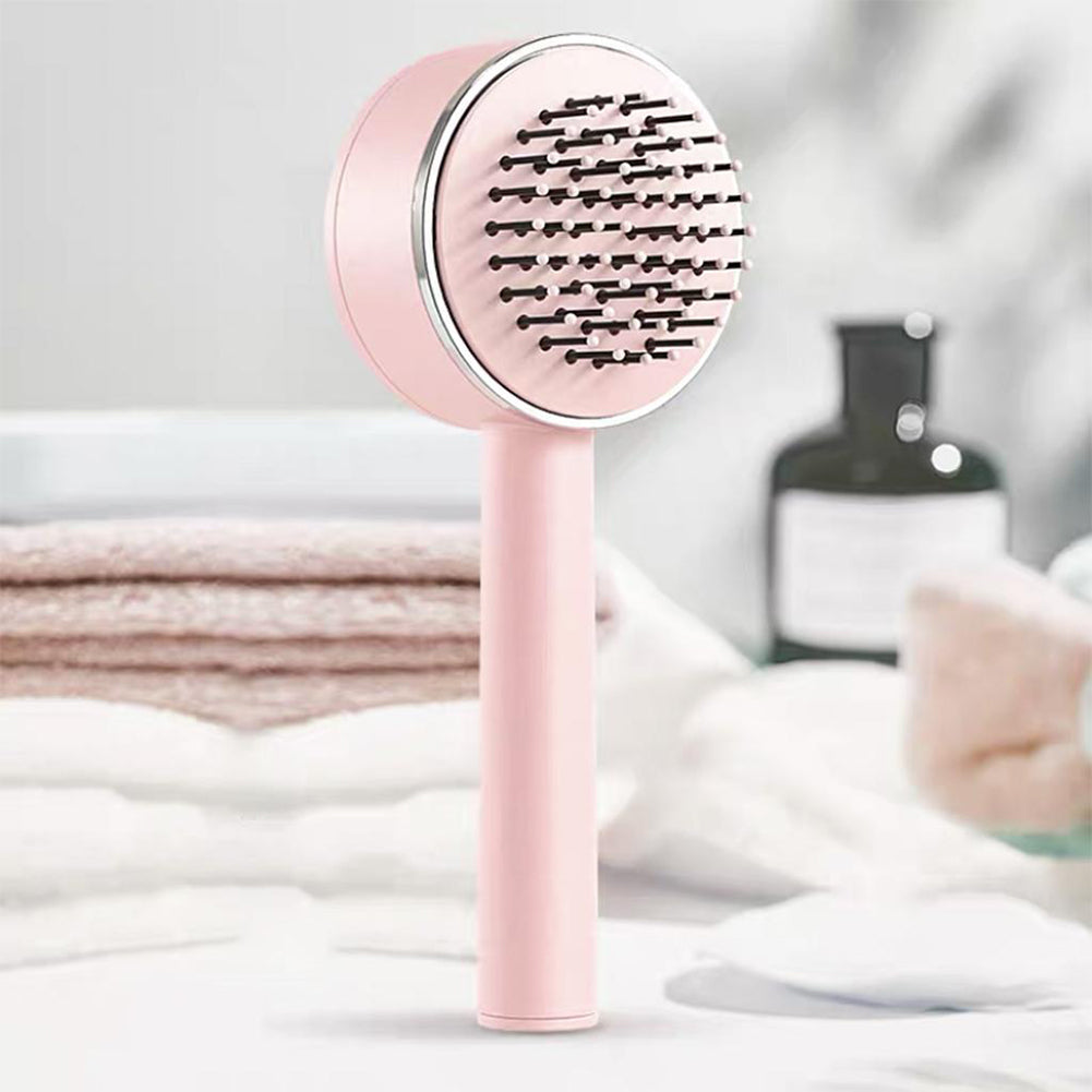 Knight Self Cleaning Hair Brush