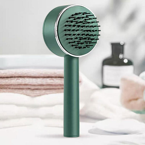Knight Self Cleaning Hair Brush